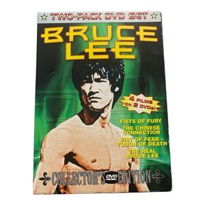 two-pack DVD set featuring four films starring Bruce Lee